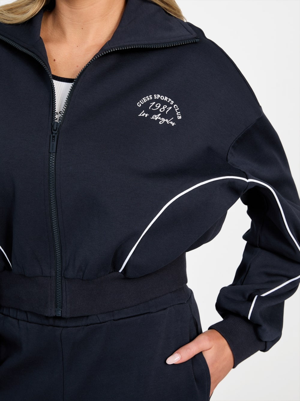 Eco Nigella Zip Sweatshirt - Guess