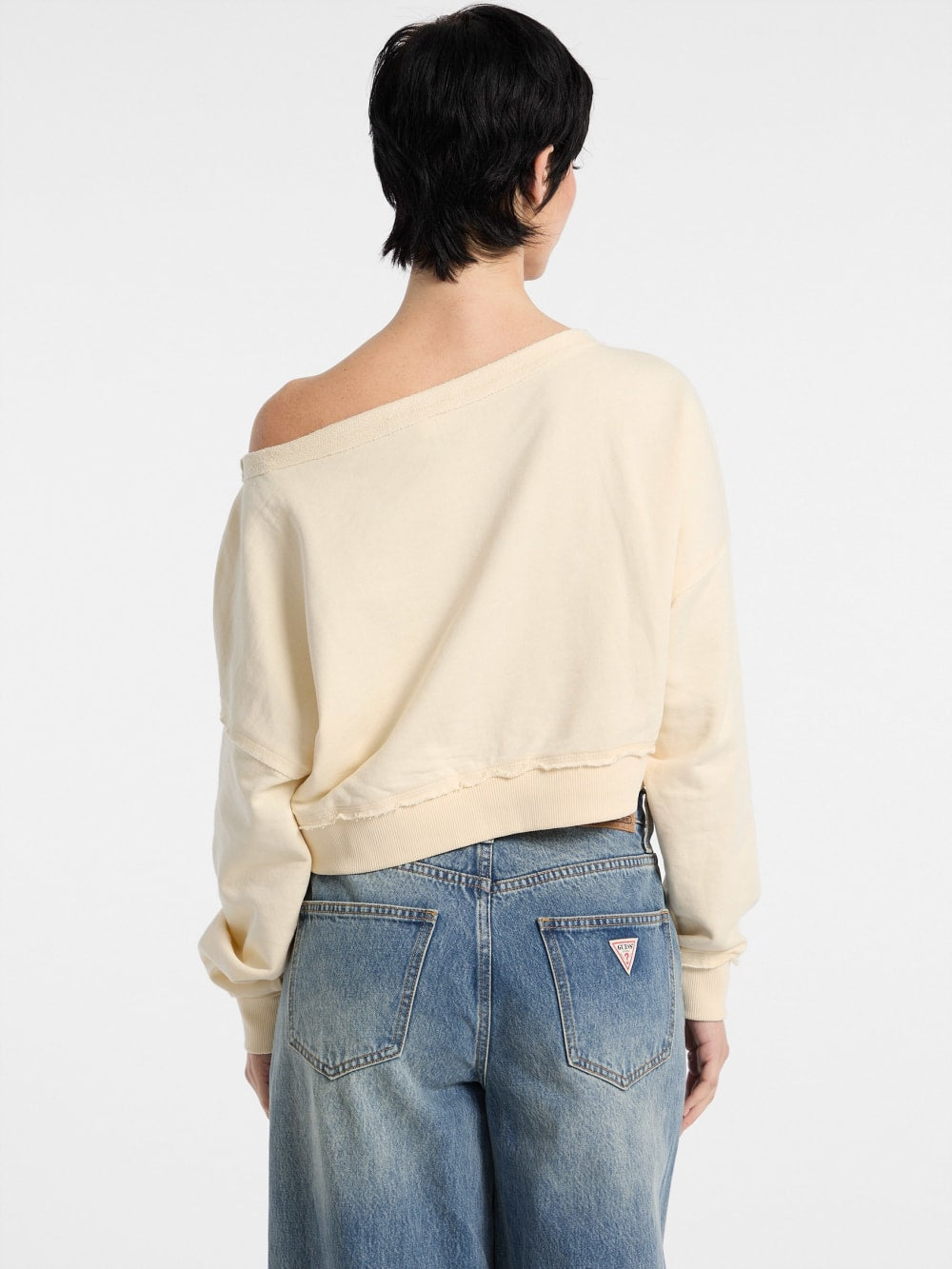 GUESS Originals Eco Boat-Neck Sweatshirt - Guess