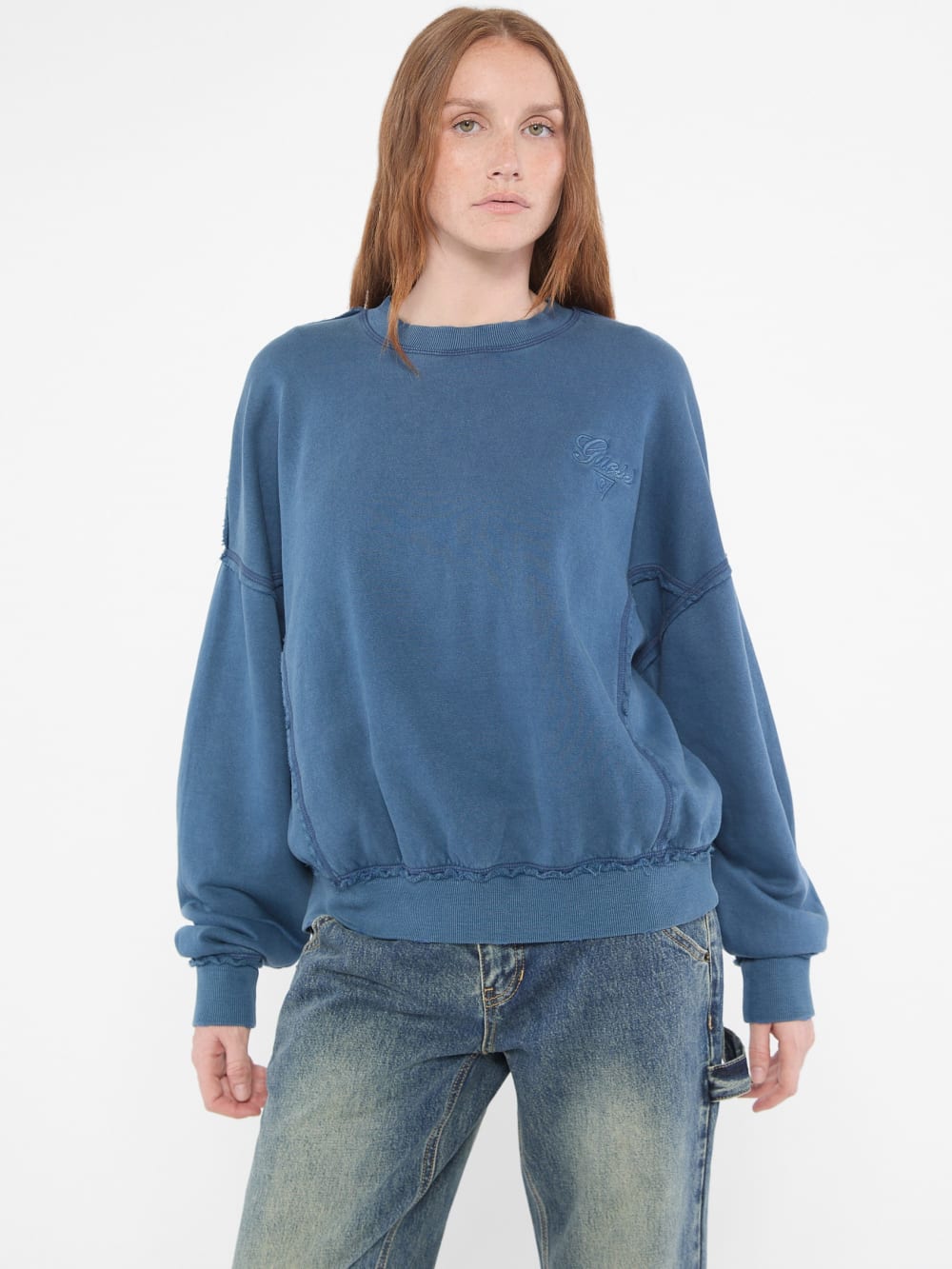 GUESS Originals Distressed Pullover - Guess