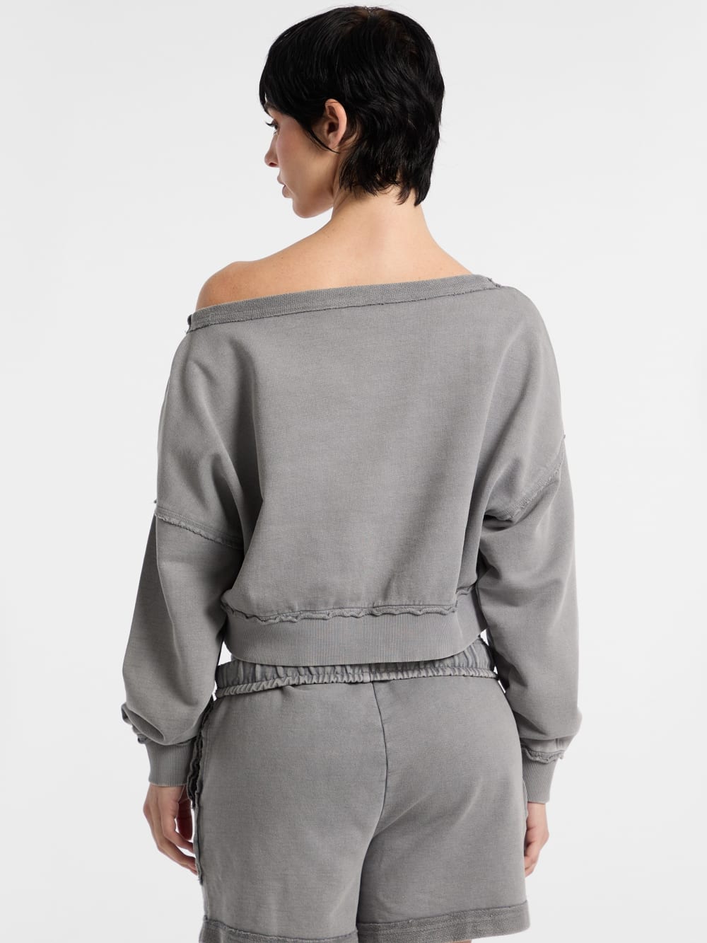 GUESS Originals Eco Boat-Neck Sweatshirt - Guess