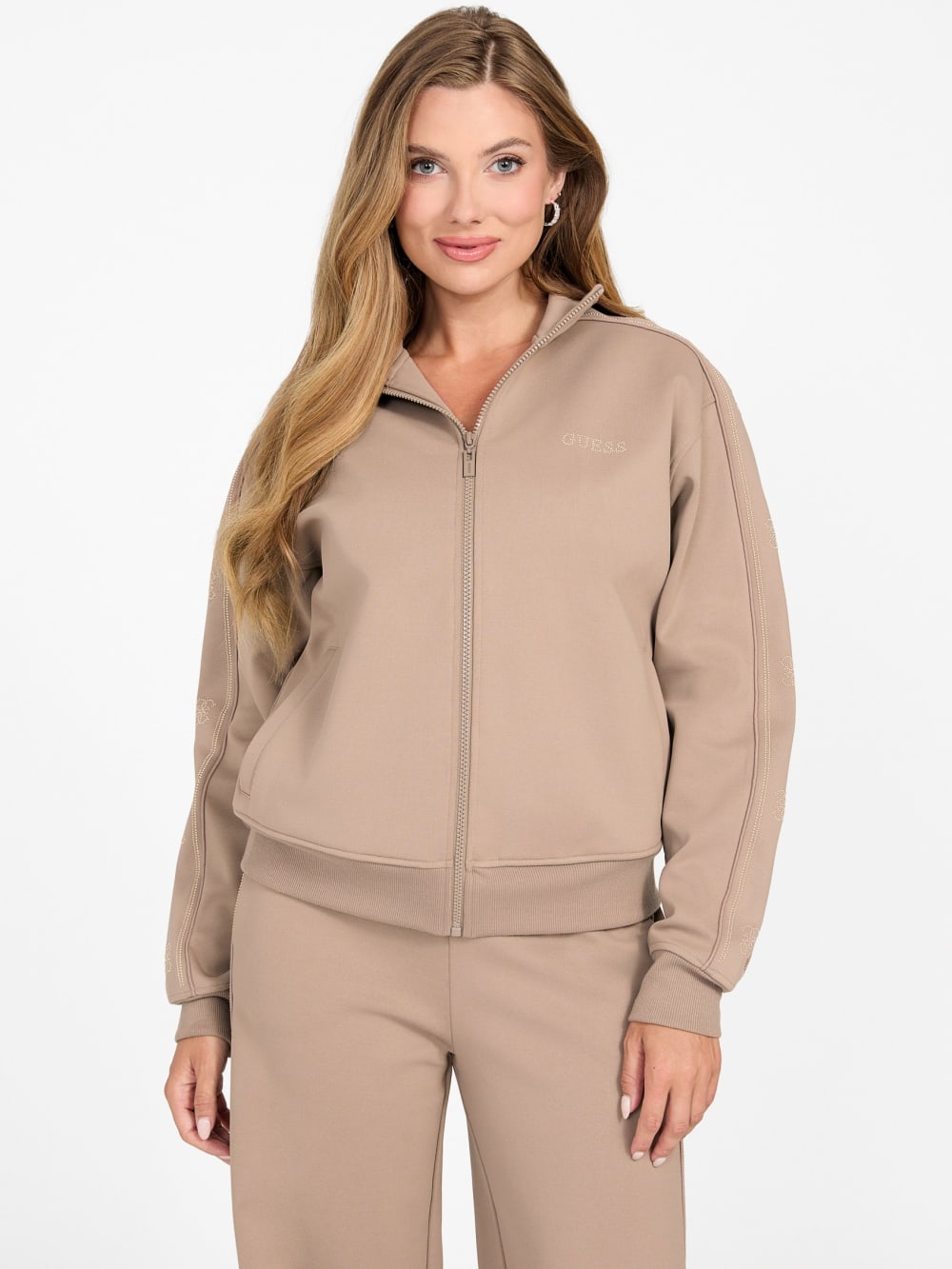 Eco Octavia Full-Zip Sweatshirt - Guess
