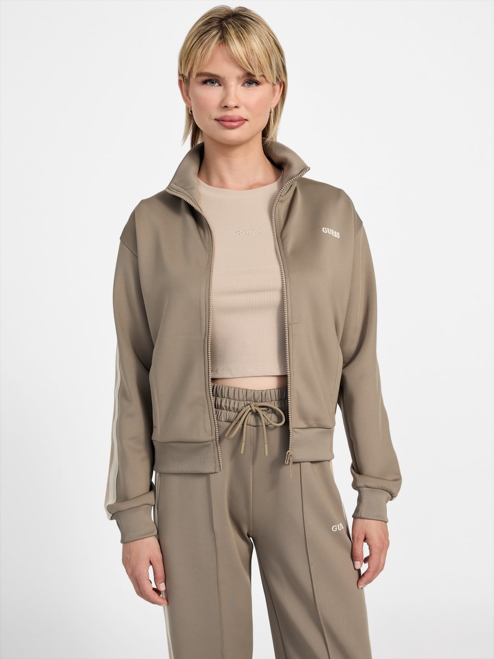Eco Yarrow Full-Zip Sweatshirt - Guess