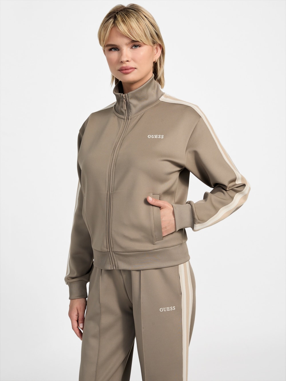 Eco Yarrow Full-Zip Sweatshirt - Guess