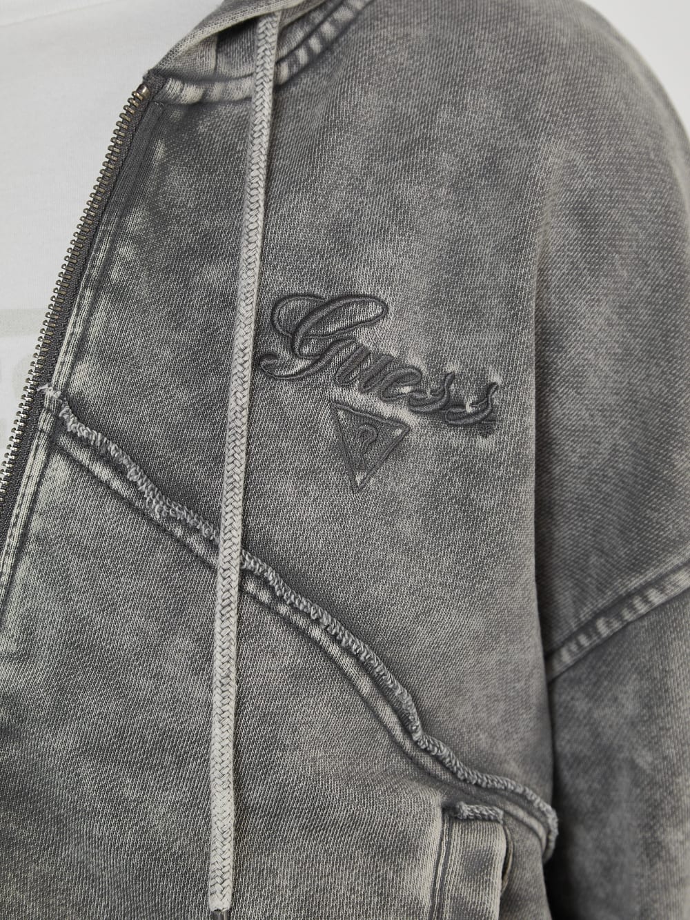 GUESS Originals Panel Washed Hoodie - Guess