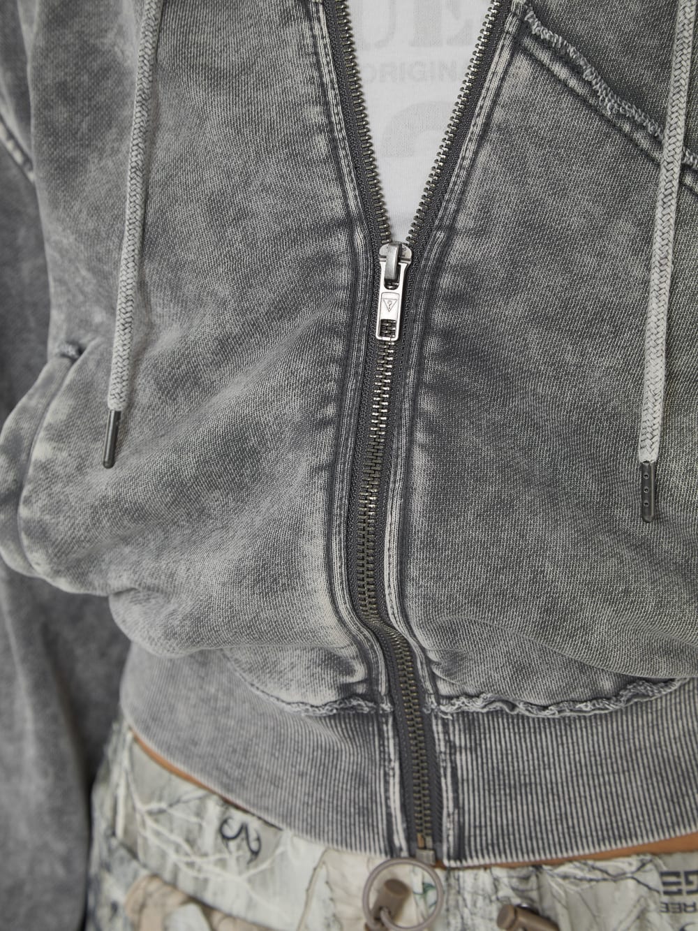 GUESS Originals Panel Washed Hoodie - Guess