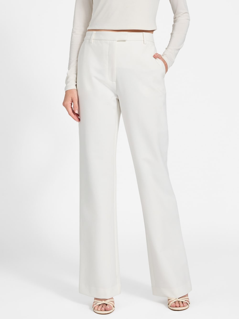 Eco Emy Straight-Leg Pants - Guess