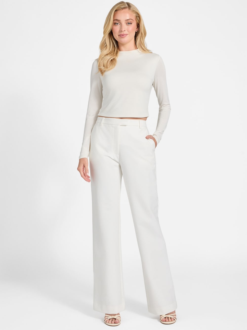Eco Emy Straight-Leg Pants - Guess
