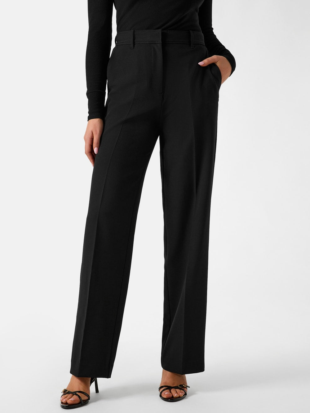 Nausica Tailored Wide-Leg Pants - Guess