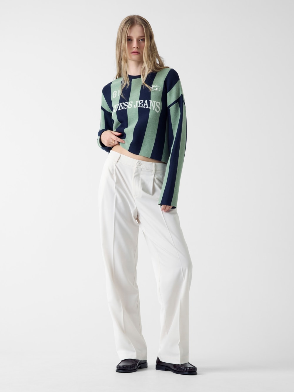 Wide-Leg Trousers - Guess