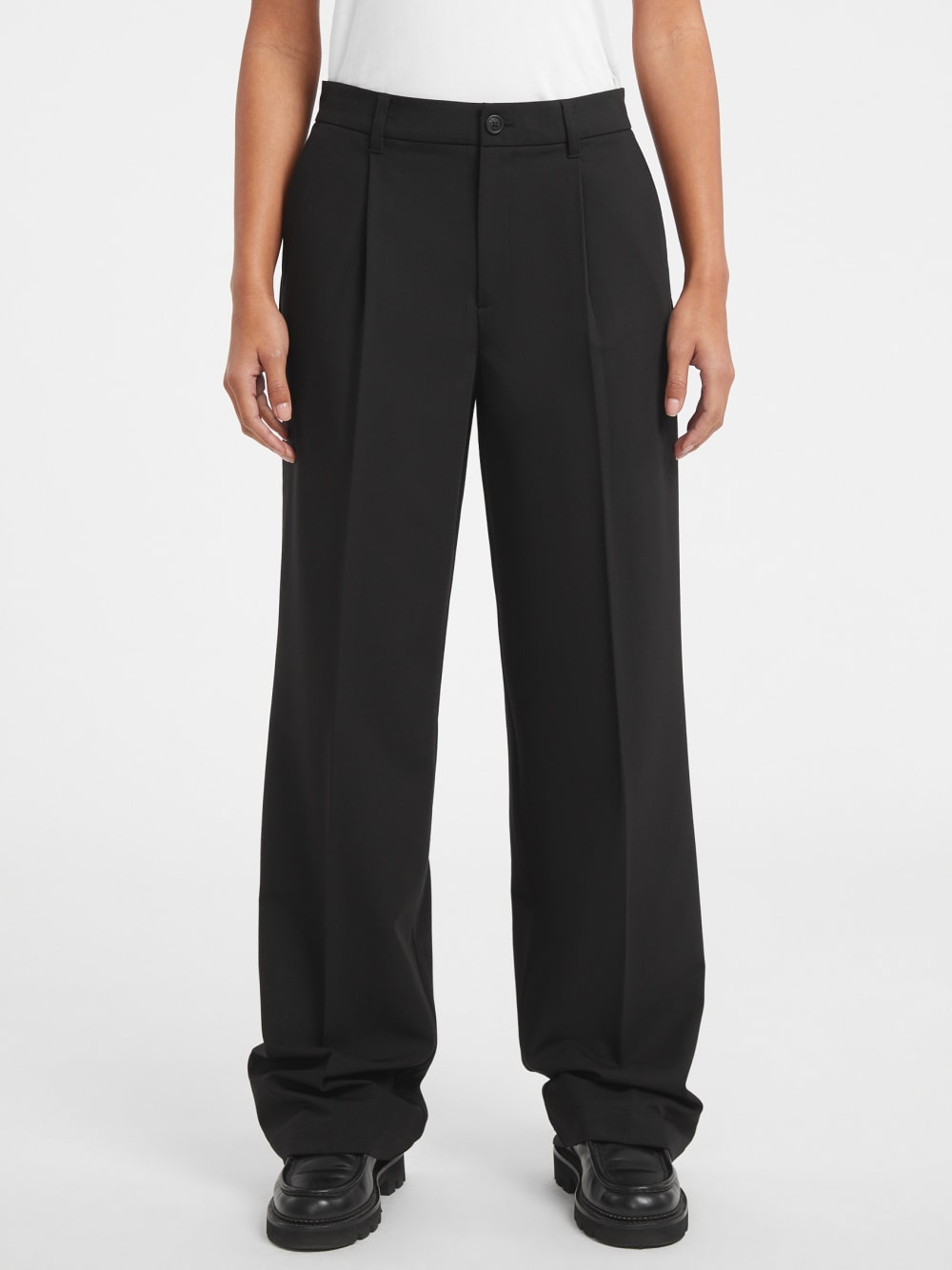 Wide-Leg Trousers - Guess