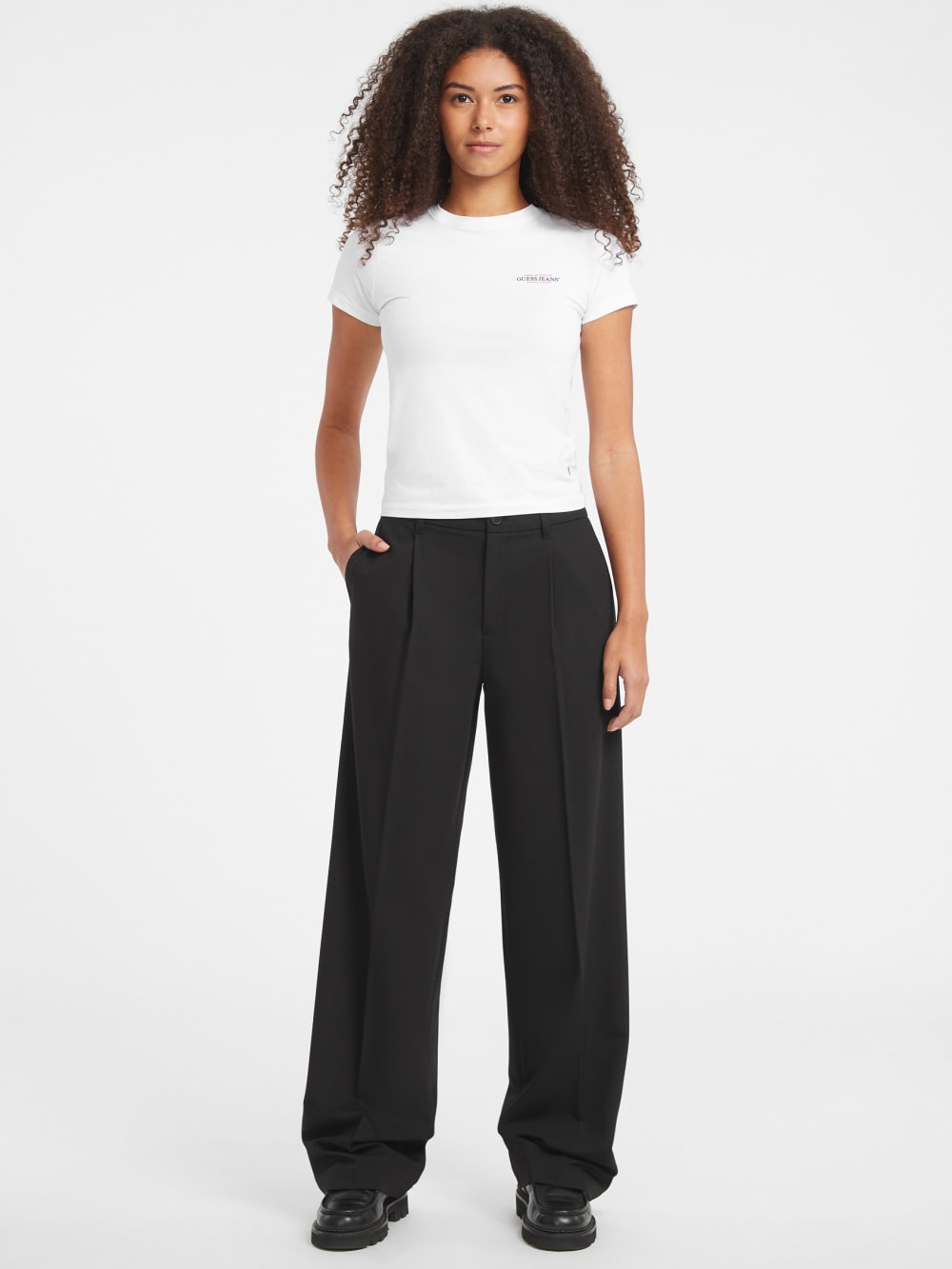 Wide-Leg Trousers - Guess