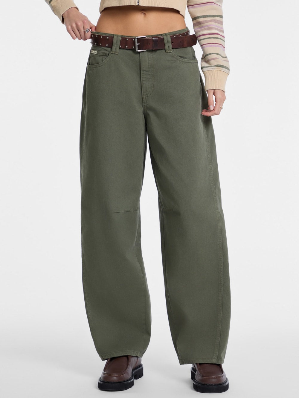 Barrel Twill Pants - Guess
