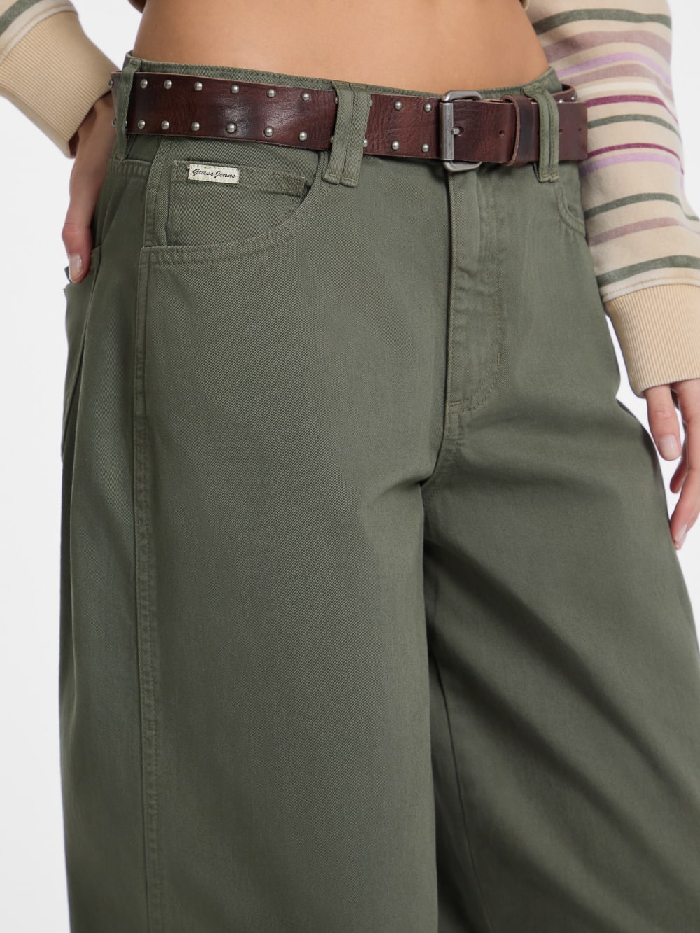 Barrel Twill Pants - Guess