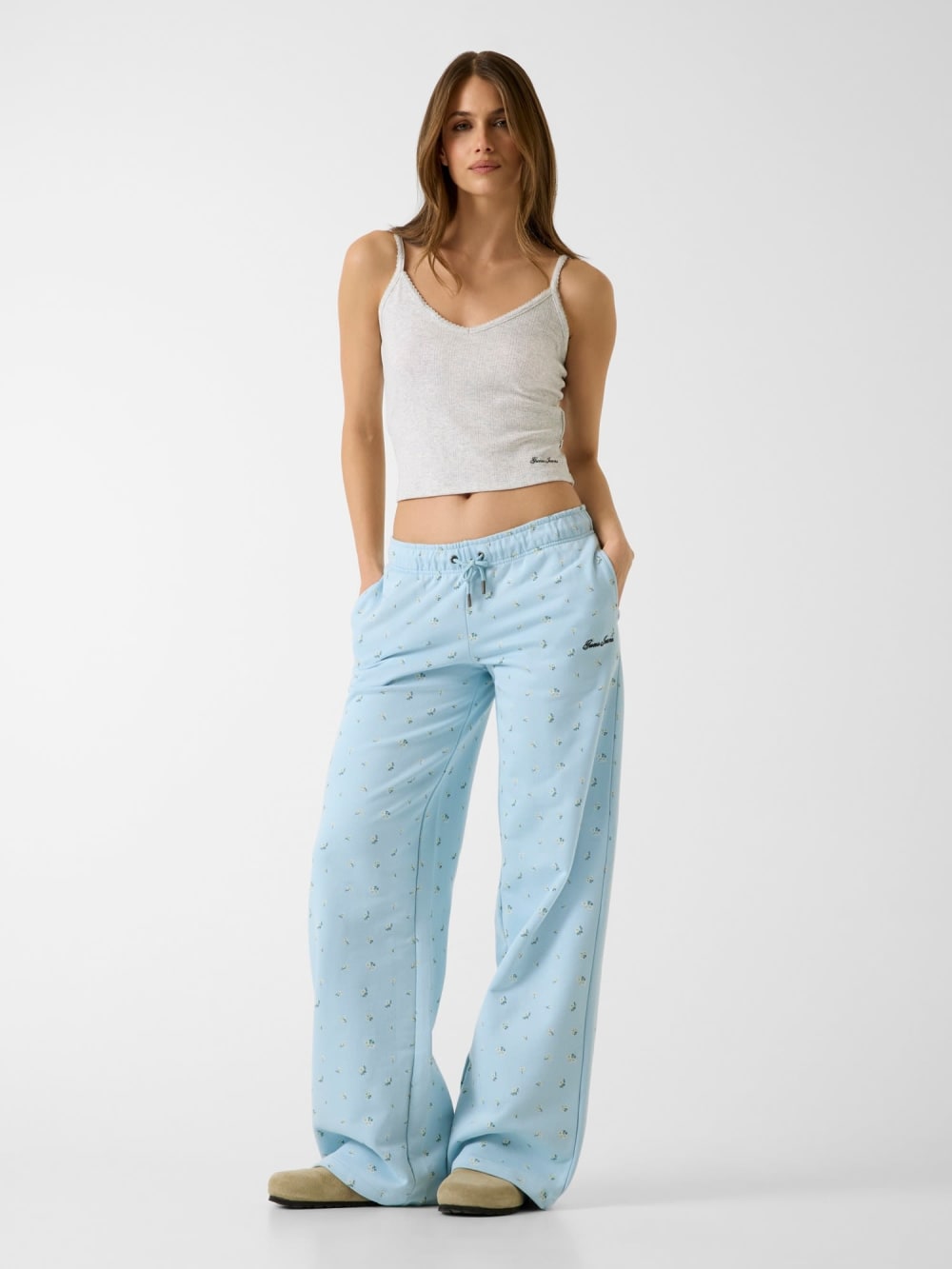 Floral print joggers - Guess