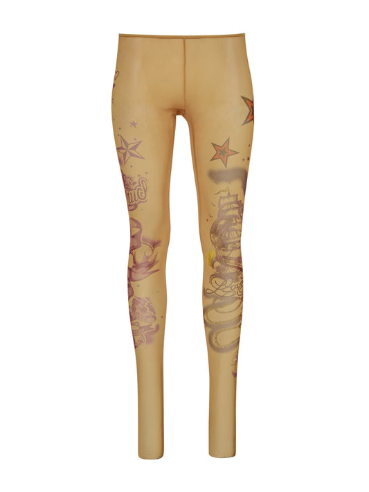 mesh leggings - Guess