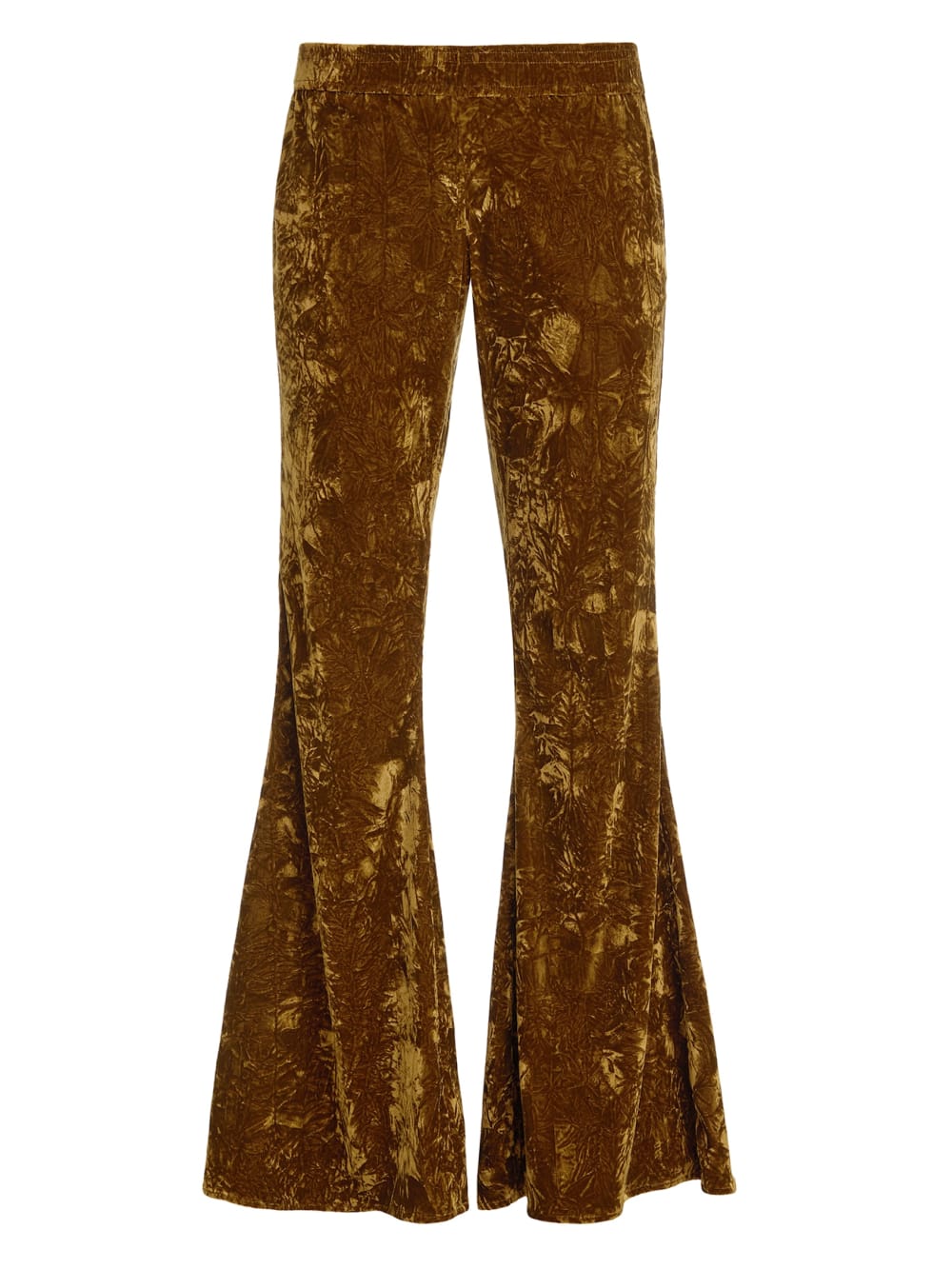velour flared cargo pants - Guess