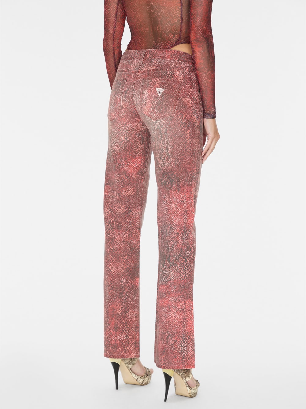 printed straight pant - Guess