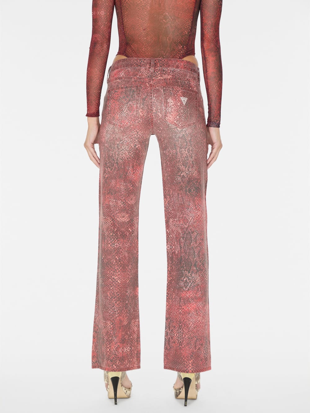 printed straight pant - Guess
