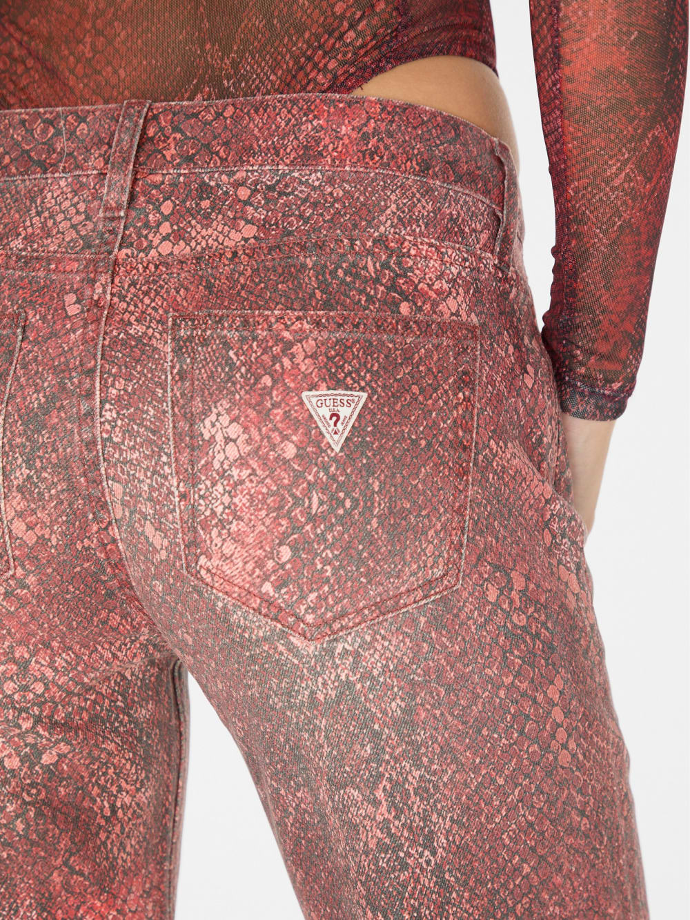 printed straight pant - Guess