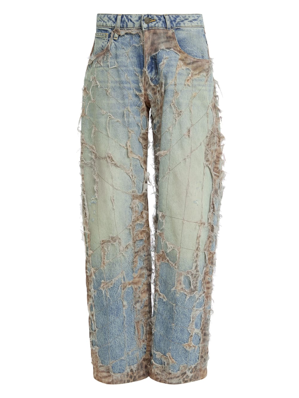baggy burnt jeans - Guess