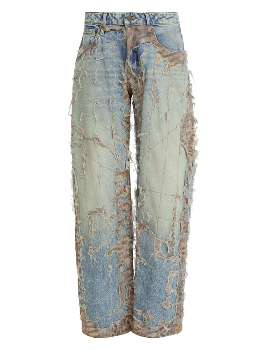 baggy burnt jeans - Guess