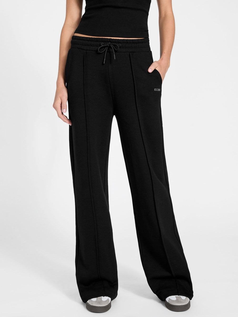 Straight wide-leg pants - Guess