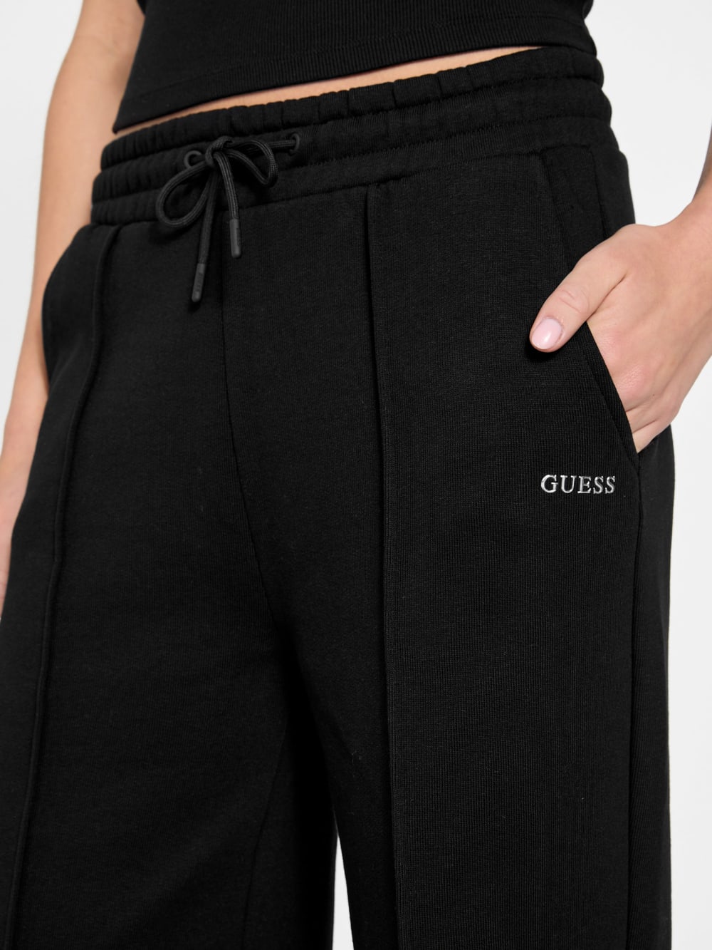 Straight wide-leg pants - Guess