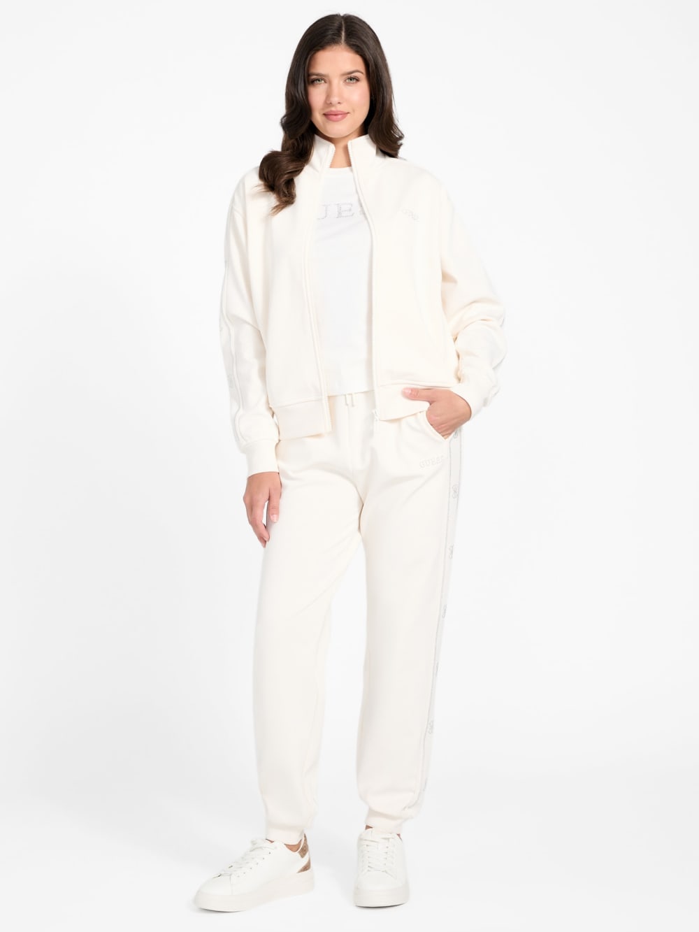 Eco Octavia Rhinestone Joggers - Guess