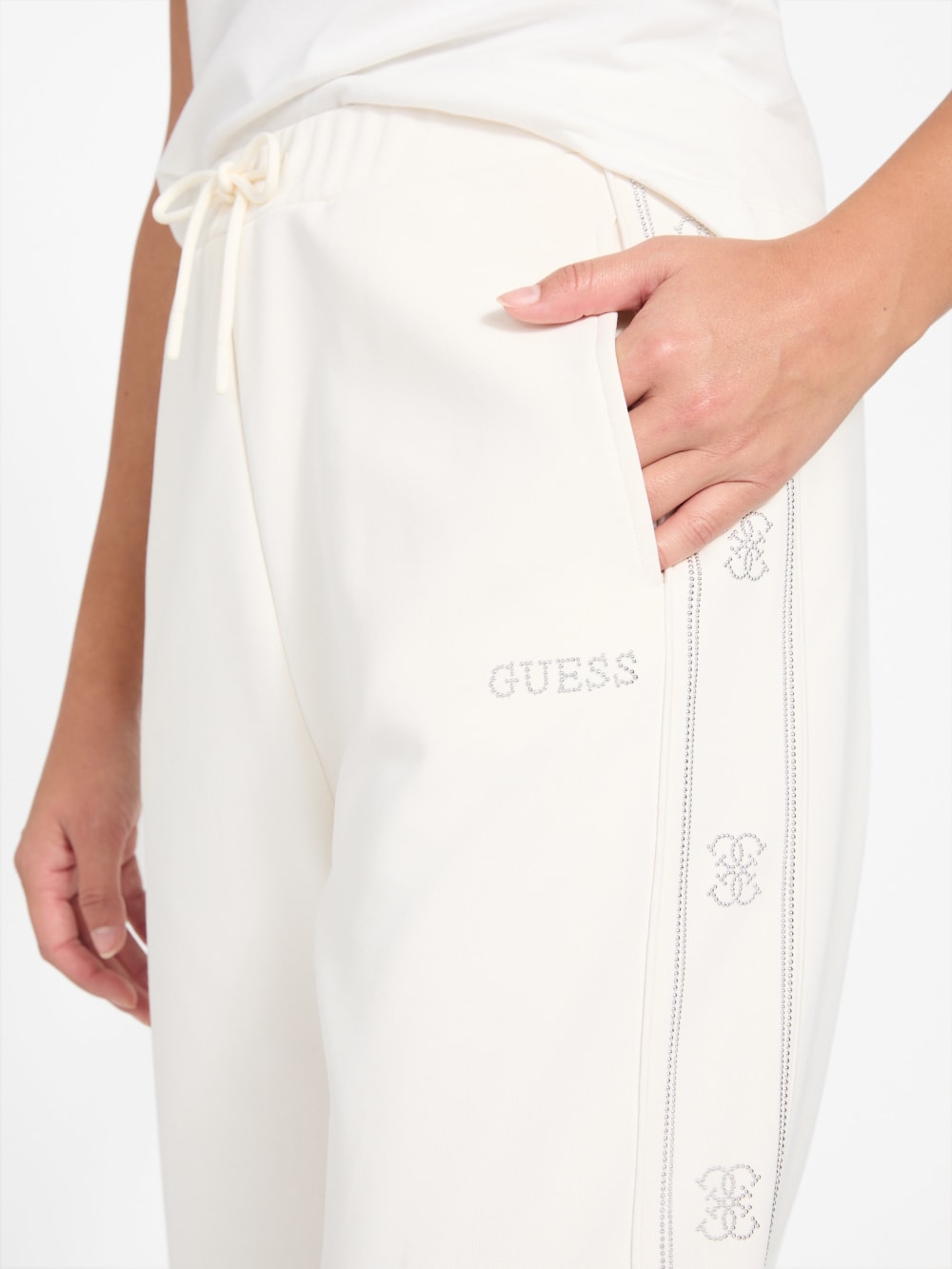 Eco Octavia Rhinestone Joggers - Guess