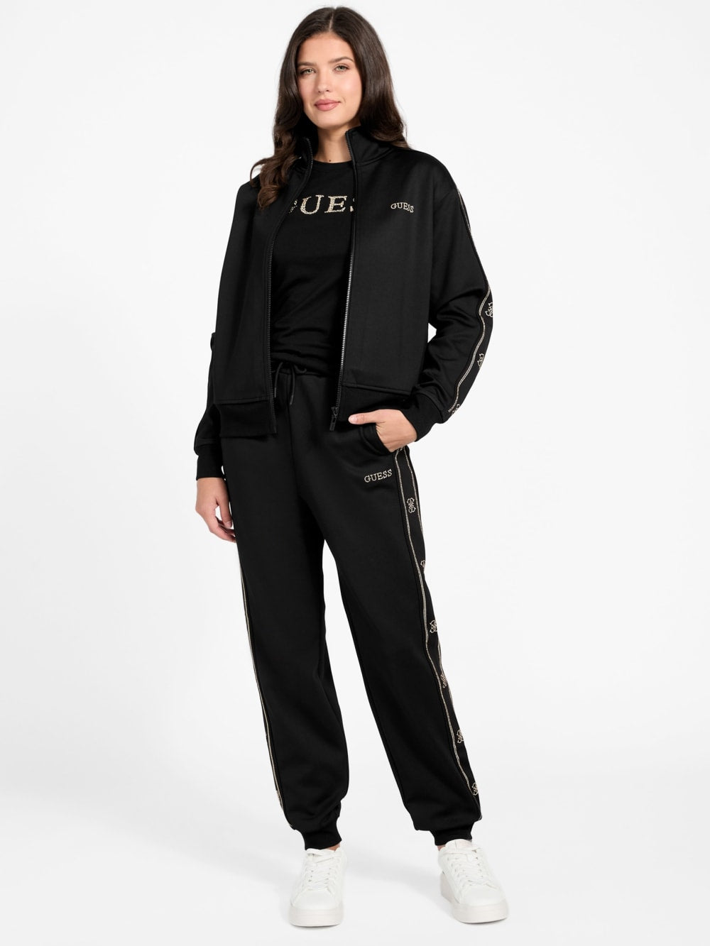 Eco Octavia Rhinestone Joggers - Guess