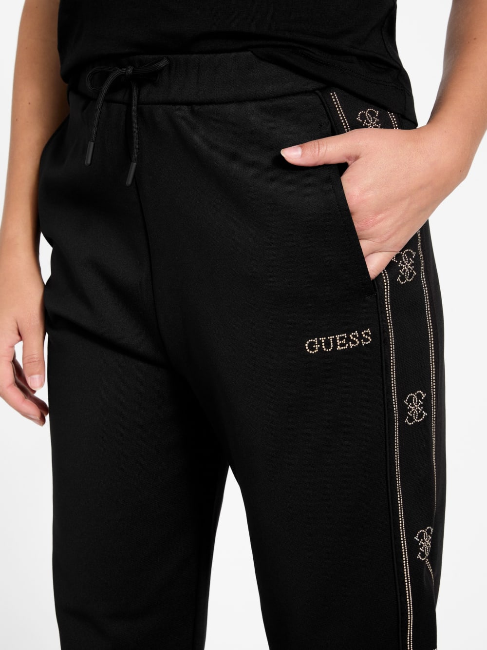 Eco Octavia Rhinestone Joggers - Guess