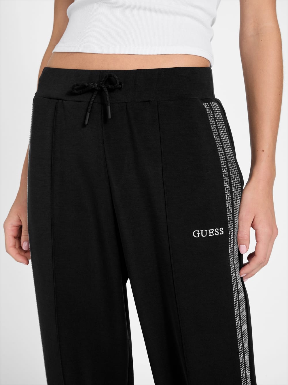 Rhinestone scuba joggers - Guess