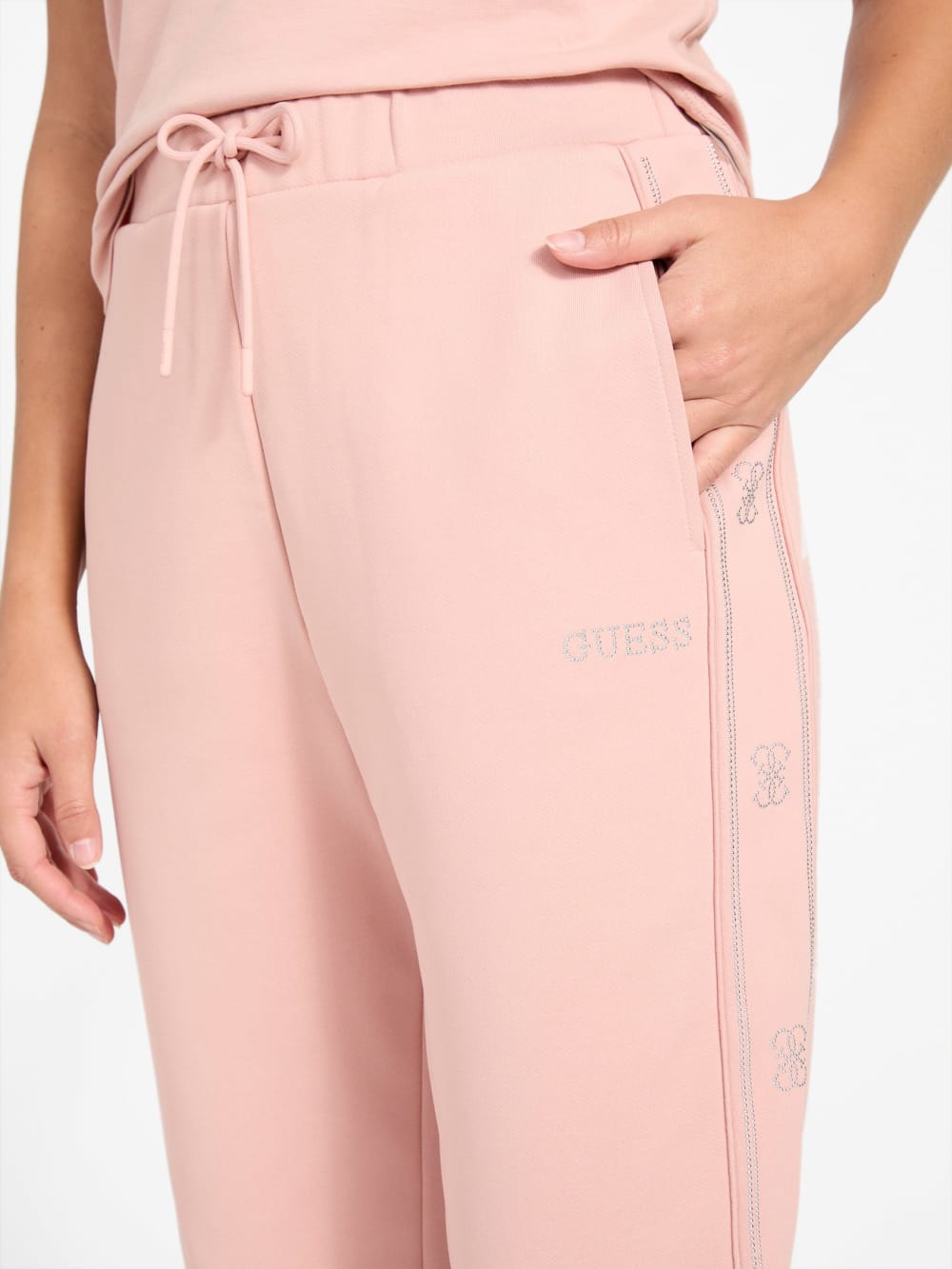 Eco Octavia Rhinestone Joggers - Guess