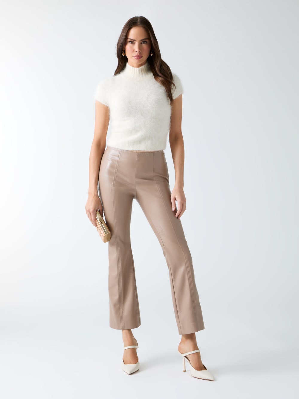 Gladys Faux-Leather Skinny Pant - Guess