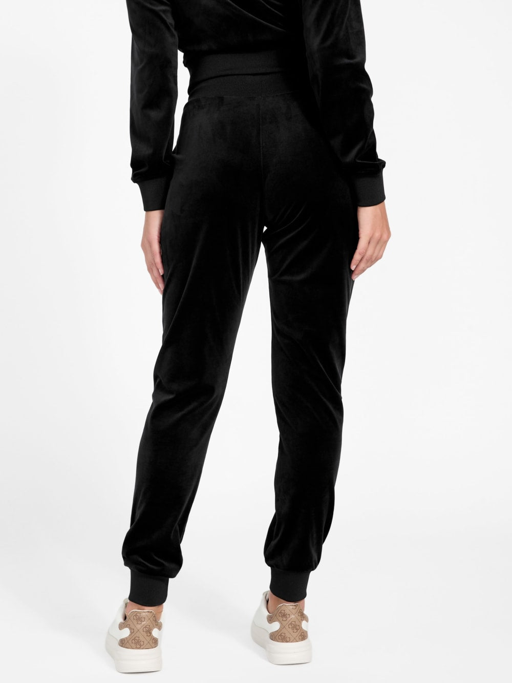 Couture Velvet Jogger Pants - Guess