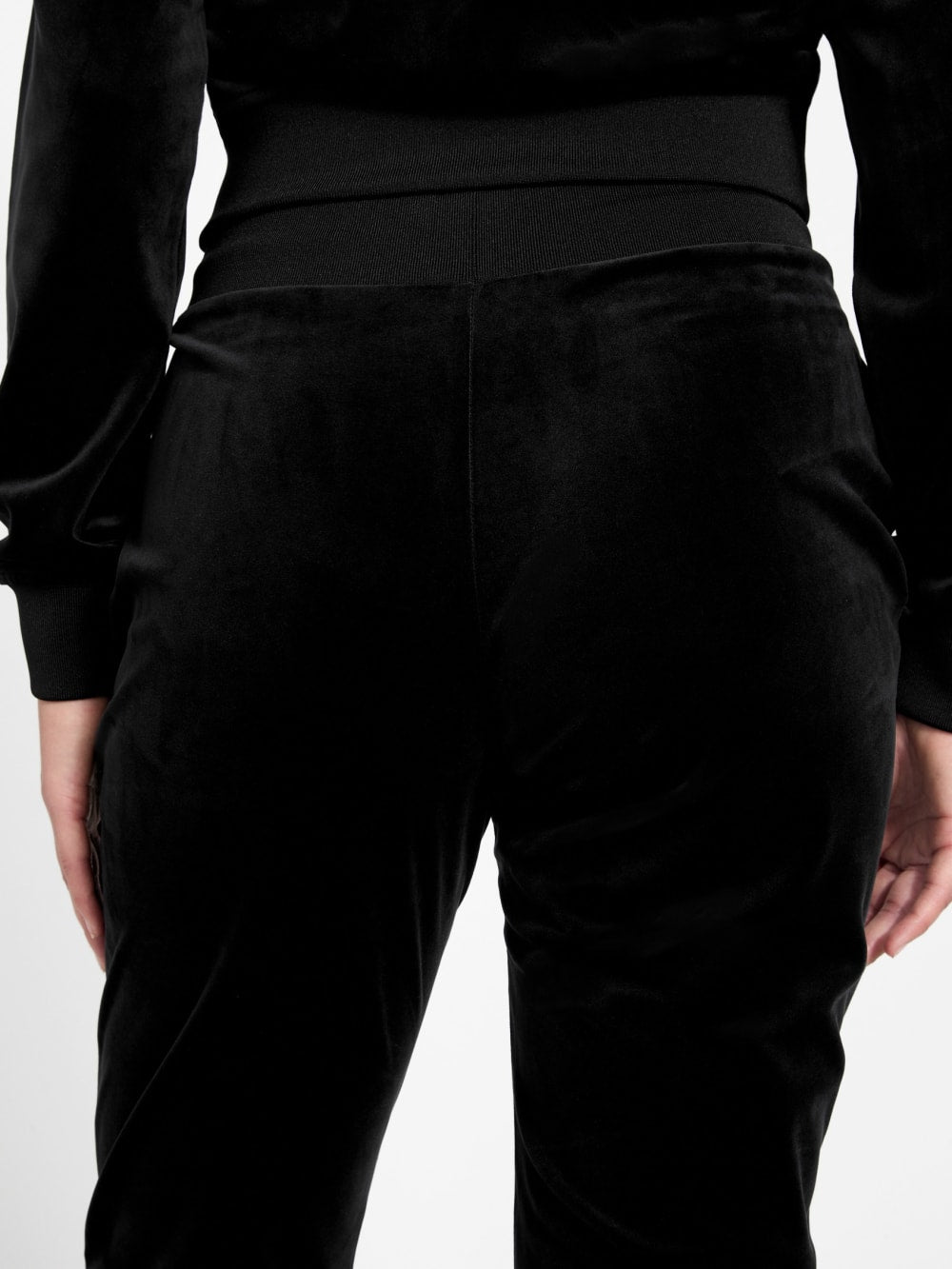 Couture Velvet Jogger Pants - Guess
