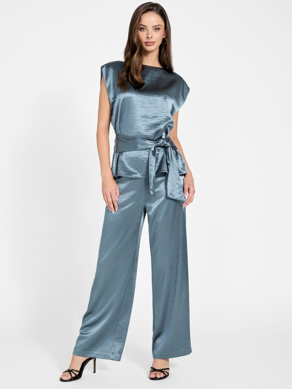 Satin wide leg pants - Guess