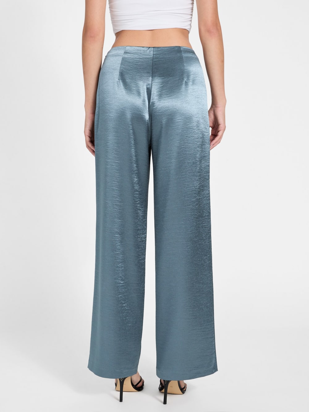 Satin wide leg pants - Guess
