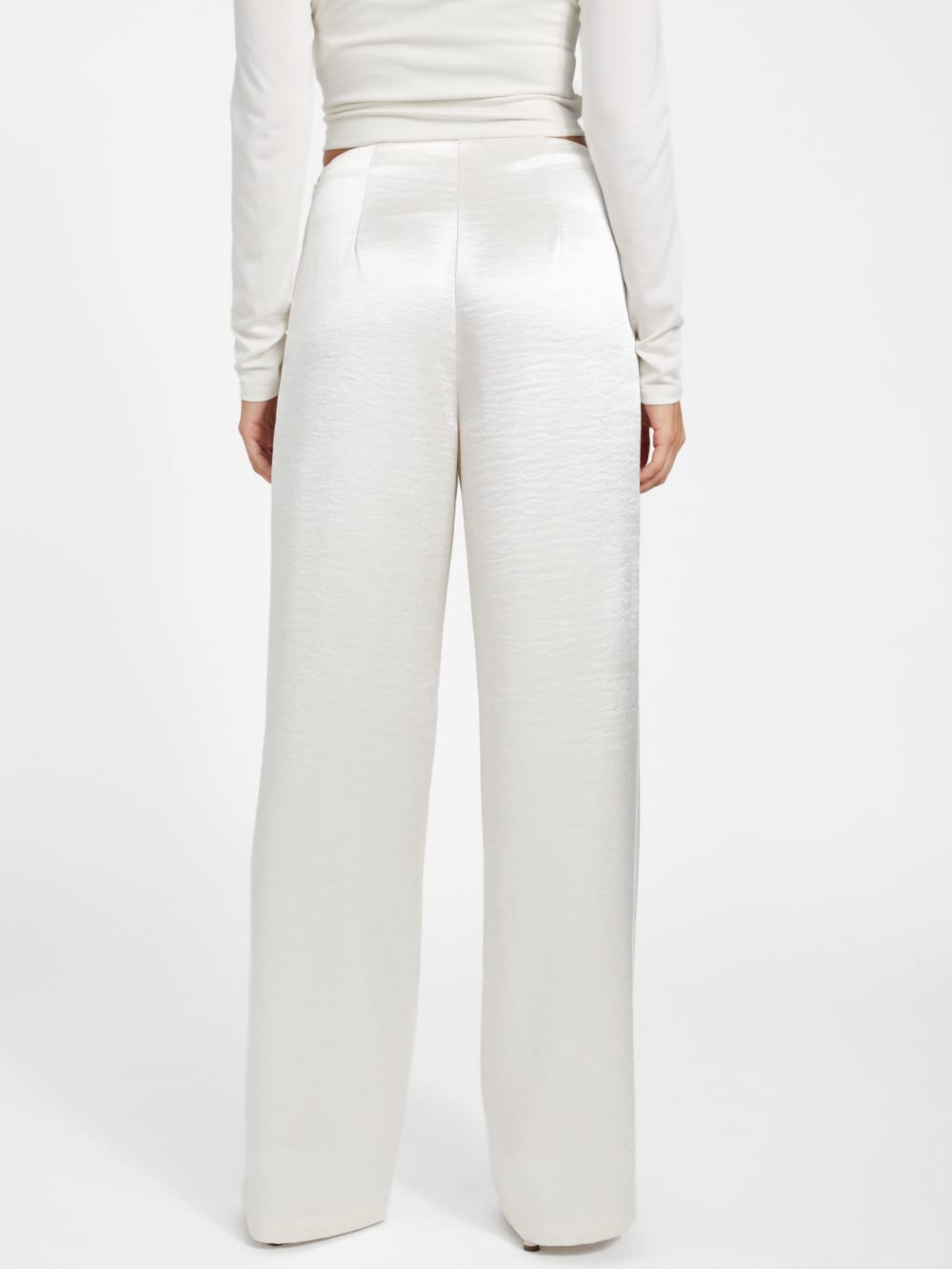 Satin wide leg pants - Guess