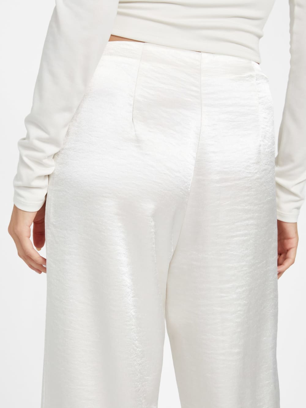 Satin wide leg pants - Guess