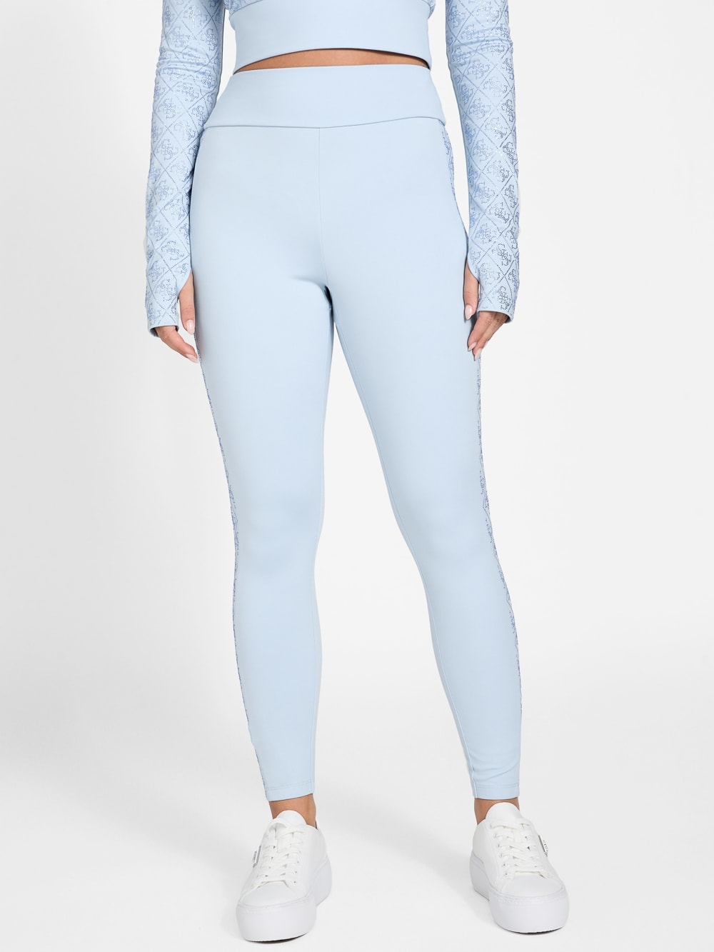 Eco Debby Side Rhinestone Leggings - Guess
