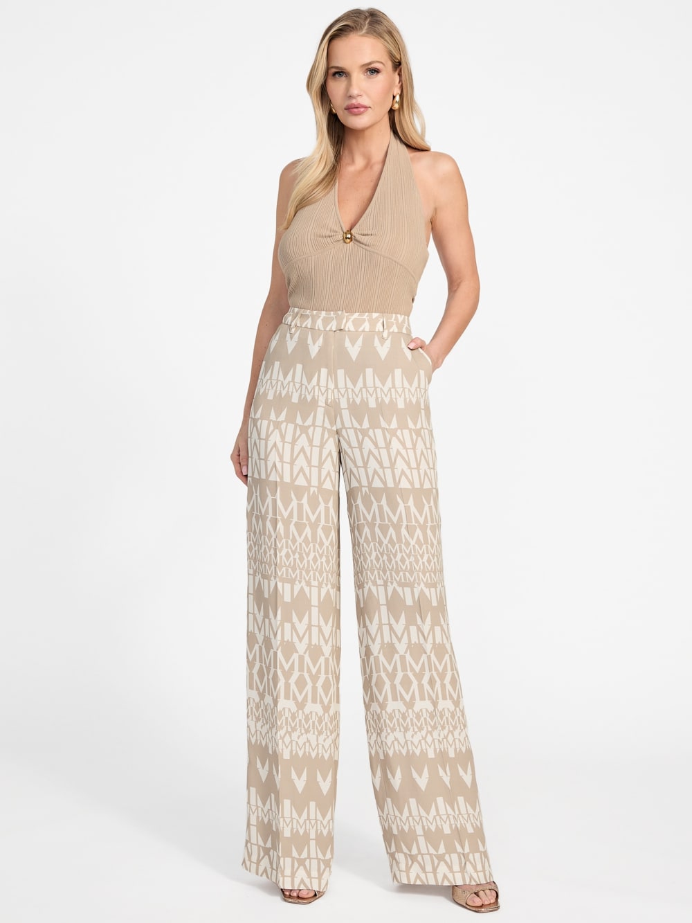 Britney Monogram Pant - Guess