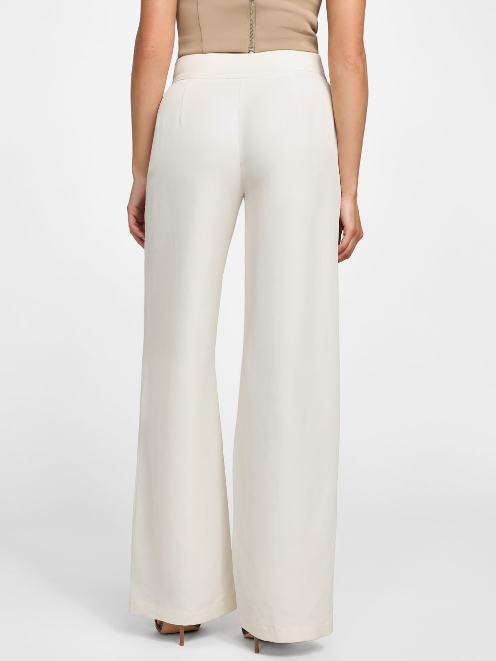 Eco Greta Linen-Blend Pant - Guess