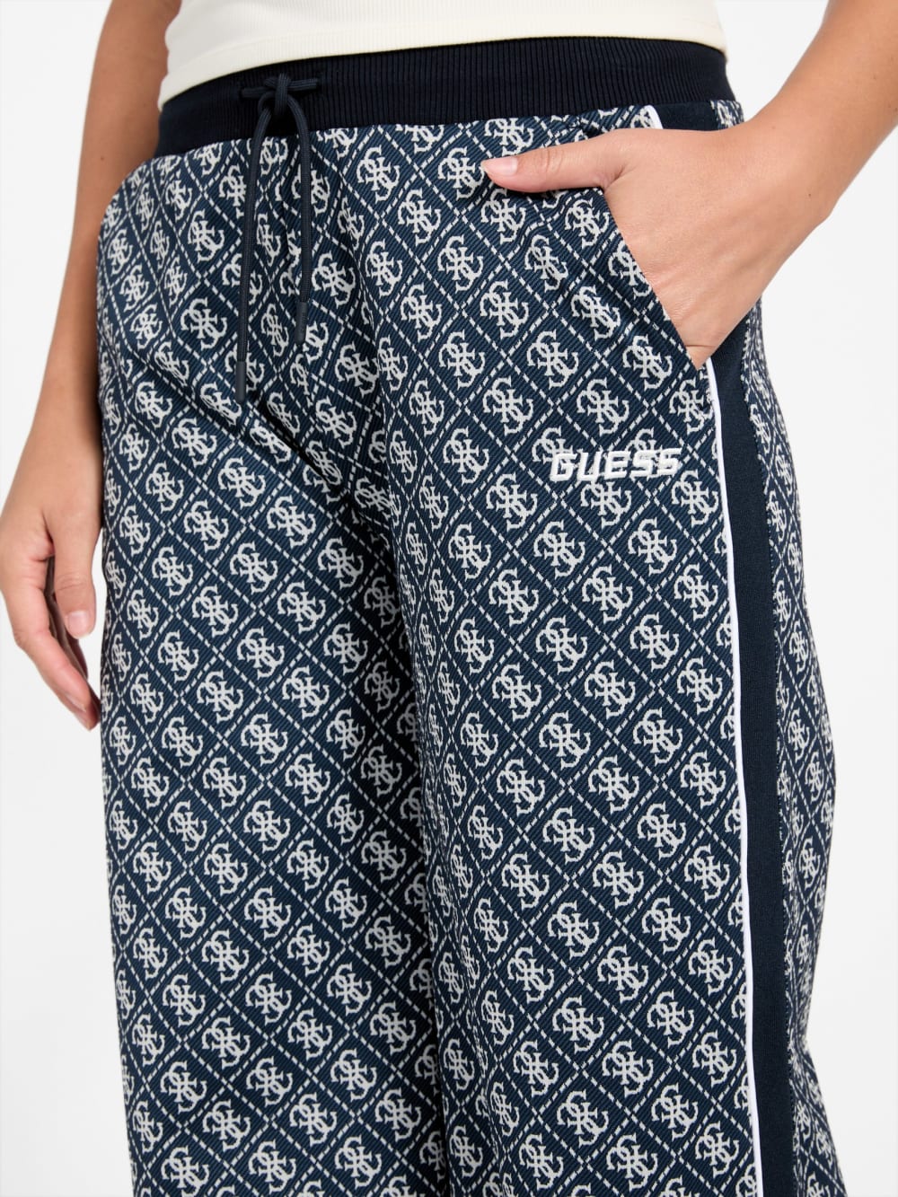 Sarah Quattro G Wide-Leg Pants - Guess