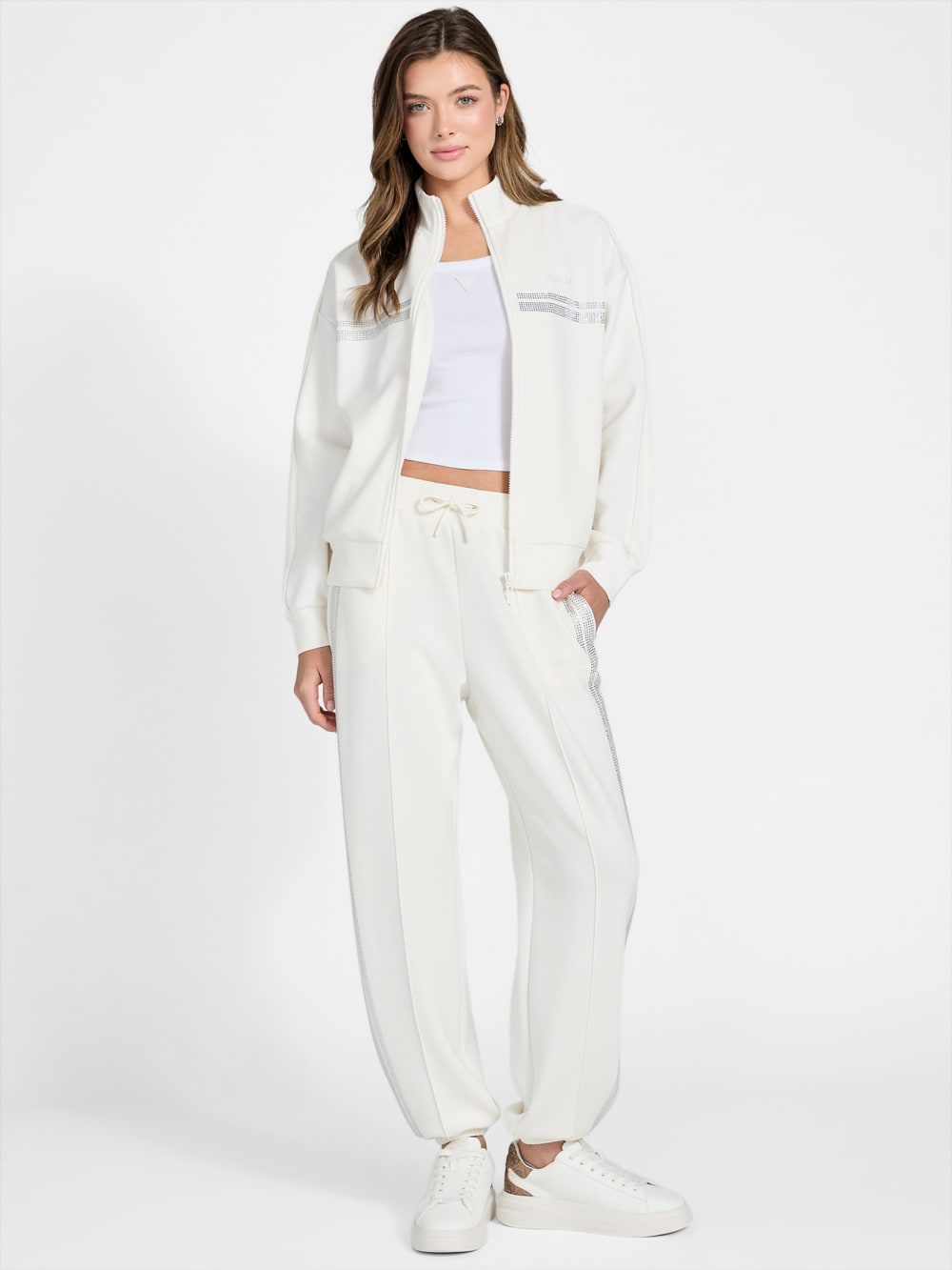Rhinestone scuba joggers - Guess