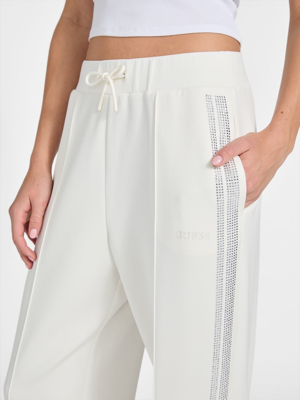 Rhinestone scuba joggers - Guess