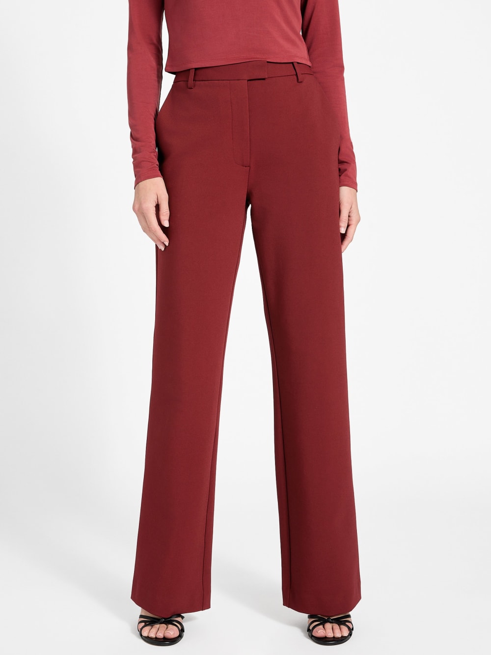 Eco Emy Straight-Leg Pants - Guess