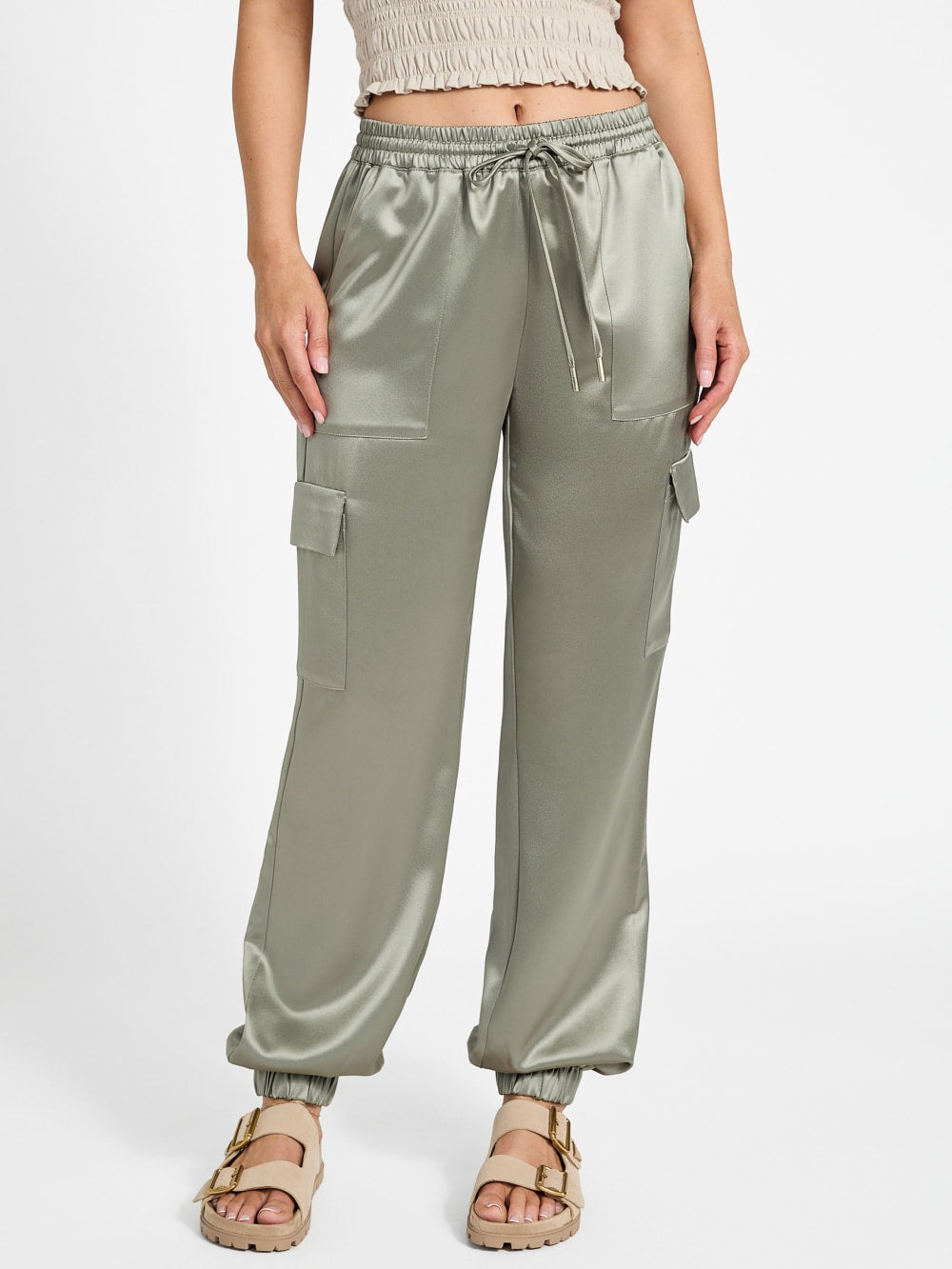 Slim fit cargo joggers - Guess