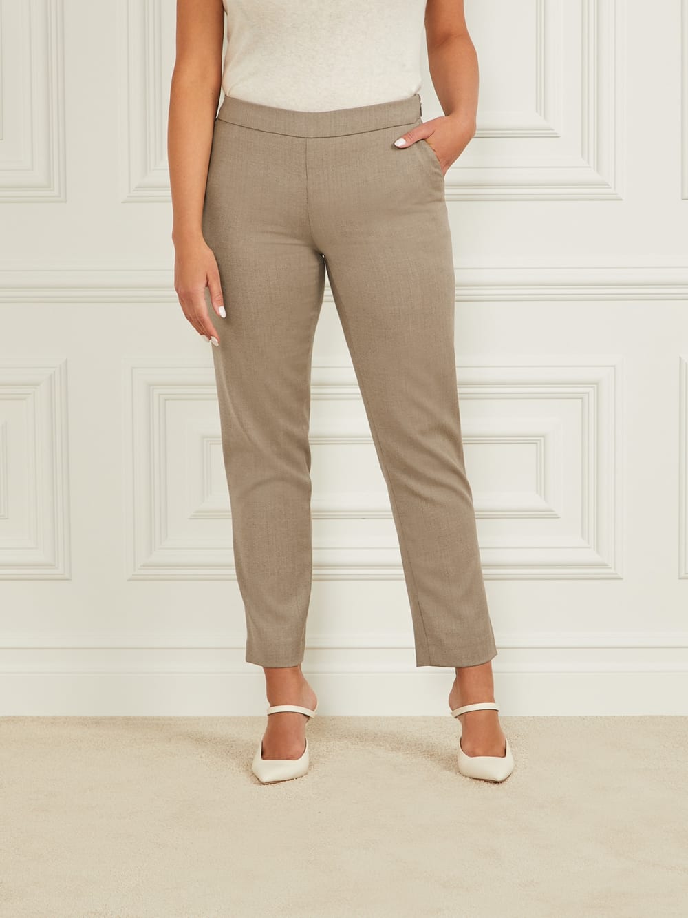 Roberta Wool-Blend Pant - Guess