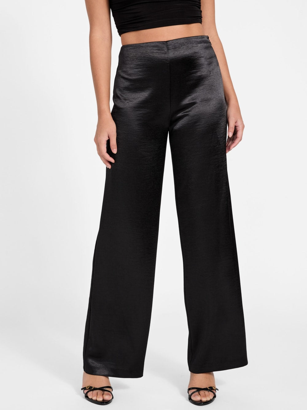 Satin wide leg pants - Guess